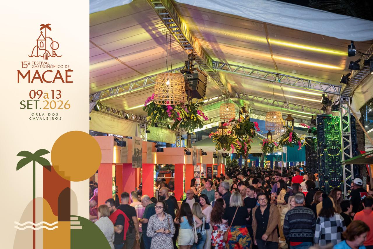 Pratos do 15º Festival Macaé de Cultura e Gastronomia trazem o tema “Terrois” e área Boulevard é novidade
