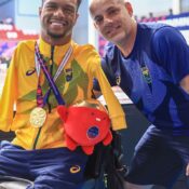 Astro paralímpico, Gabrielzinho enaltece treinador: “Mente pensante”