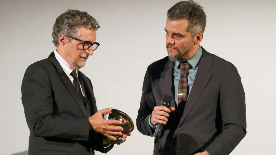 Kleber Mendonça Filho e Wagner Moura falam de 'O Agente Secreto'