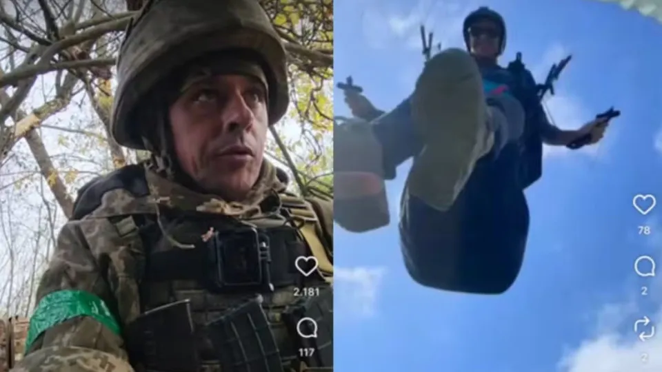 Brasileiro que foi para guerra na Ucrânia morre em acidente de parapente