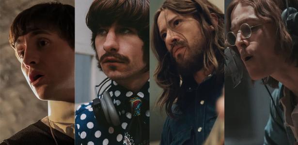 Paul Mescal como Paul McCartney, Barry Keoghan como Ringo Starr, Joseph Quinn como George Harrison e Harris Dickinson como John Lennon