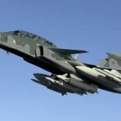 FAB inicia exercícios com caças Gripen para disparos de mísseis de longa distância