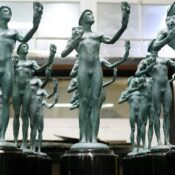Cada estatueta do SAG Awards demora cerca de quatro semanas para ficar pronta