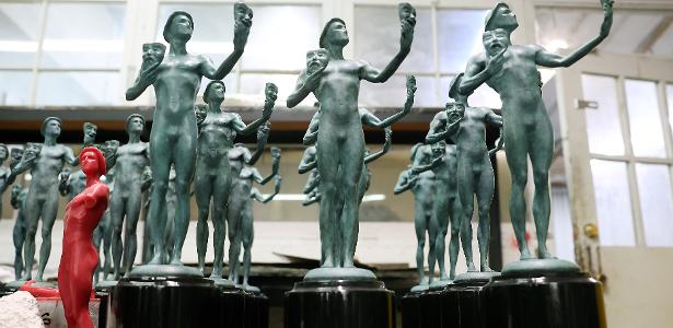 Cada estatueta do SAG Awards demora cerca de quatro semanas para ficar pronta