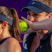 Luísa Stefani e Gabriela Dabrowski vencem mais uma no WTA de Dubai