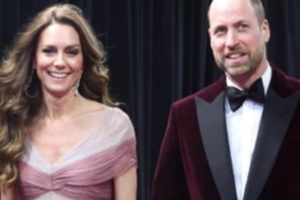 Kate Middleton e príncipe William comparecem ao Bafta 2026