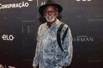 Antonio Pitanga na festa de 35 anos da Conspiração Filmes em parceria com a Elo