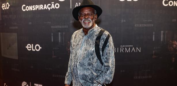 Antonio Pitanga na festa de 35 anos da Conspiração Filmes em parceria com a Elo