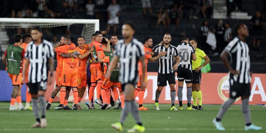 Botafogo cai para o Barcelona e fica fora da Libertadores