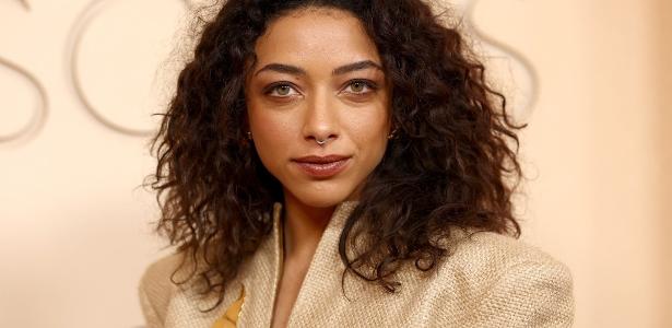 Alice Carvalho usou broche em homenagem à América Latina