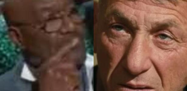 Delroy Lindo não reage ao perder Oscar para Sean Penn