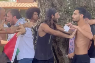 Israelenses tentam agredir manifestantes pró-Palestina na Bahia; vídeo