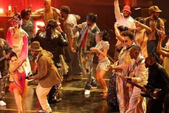 A bailarina Misty Copeland fez parte da apresentação de