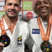 Rafaela Silva é ouro e Cargnin bronze no Grand Prix de judô da Áustria