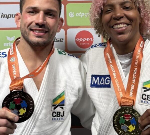 Rafaela Silva é ouro e Cargnin bronze no Grand Prix de judô da Áustria