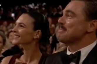 Vittoria Ceretti apareceu com Leonardo DiCaprio no Oscar 2026