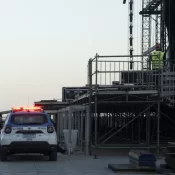 Homem morre em montagem do palco da cantora Shakira em Copacabana