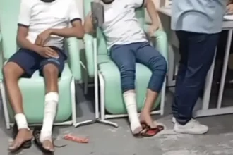 Bomba caseira explode em escola no RJ e deixa 8 feridos