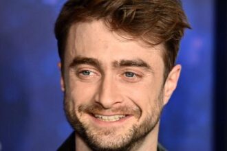 O ator Daniel Radcliffe, que estrelou os filmes da saga Harry Potter