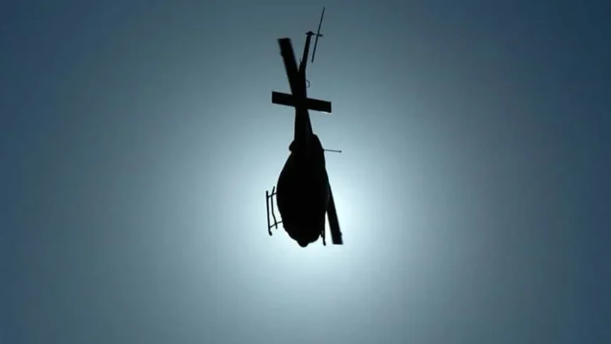 Piloto morre em queda de helicóptero em cidade de Santa Catarina