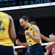 Brasil domina França e segue sem perder na Liga das Nações feminina
