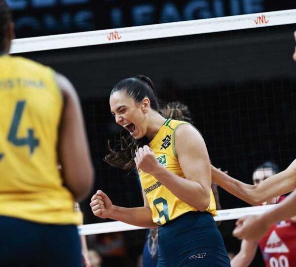 Brasil domina França e segue sem perder na Liga das Nações feminina