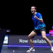 Hugo Calderano cai na final e perde chance do tri no WTT da Eslovênia