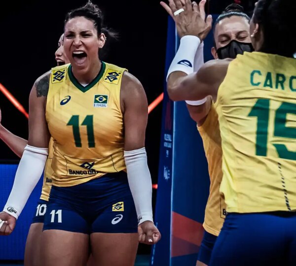 Invicto, Brasil encara campeãs olímpicas na Liga das Nações de Vôlei