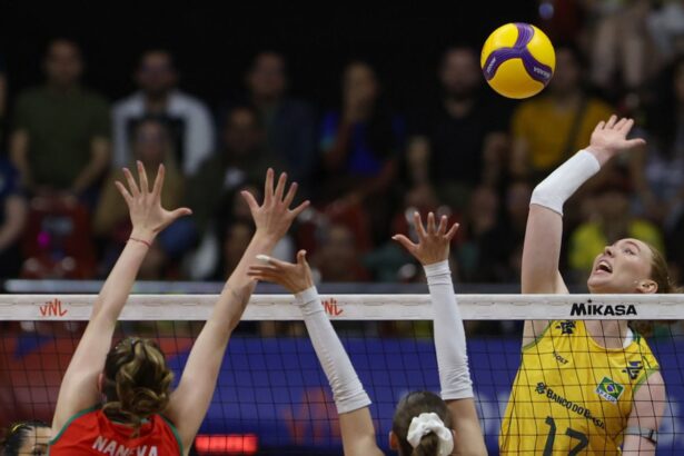 Invicto, Brasil enfrenta campeãs olímpicas na Liga das Nações de Vôlei