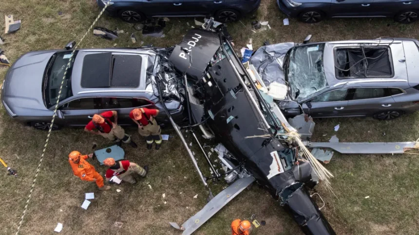 RJ concentra 6 em cada 10 ocorrências com helicópteros no Brasil, indicam dados do Cenipa
