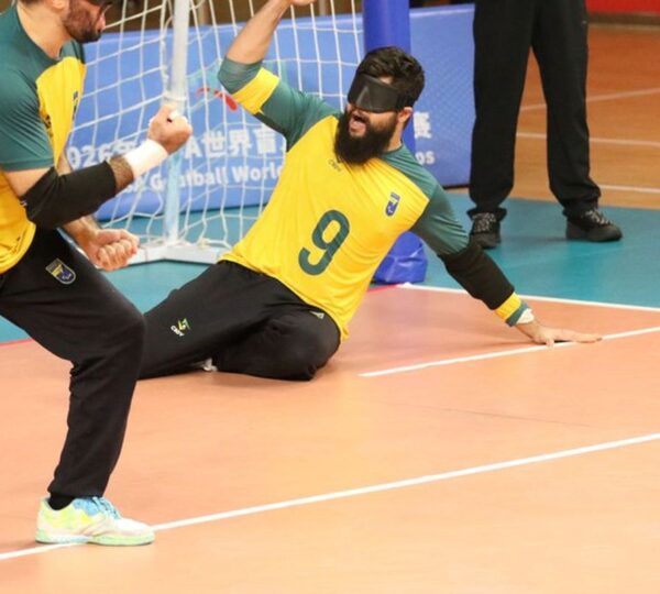 Seleção brasileira masculina vai à semifinal do Mundial de goalball