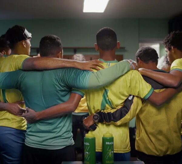 Também penta, seleção de futebol de cegos terá filme exibido nos EUA